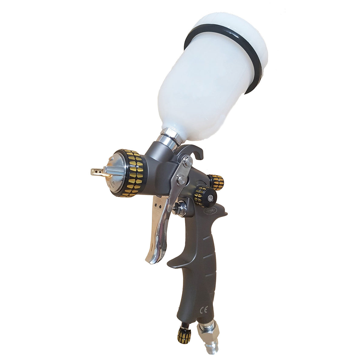 Iwata 2Spray Gravity Mini Gun 1.0mm & 1.2mm With 125Ml Pot