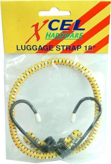 Xcel Bungee Cord Strap with Metal Hooks 600mm Carded
