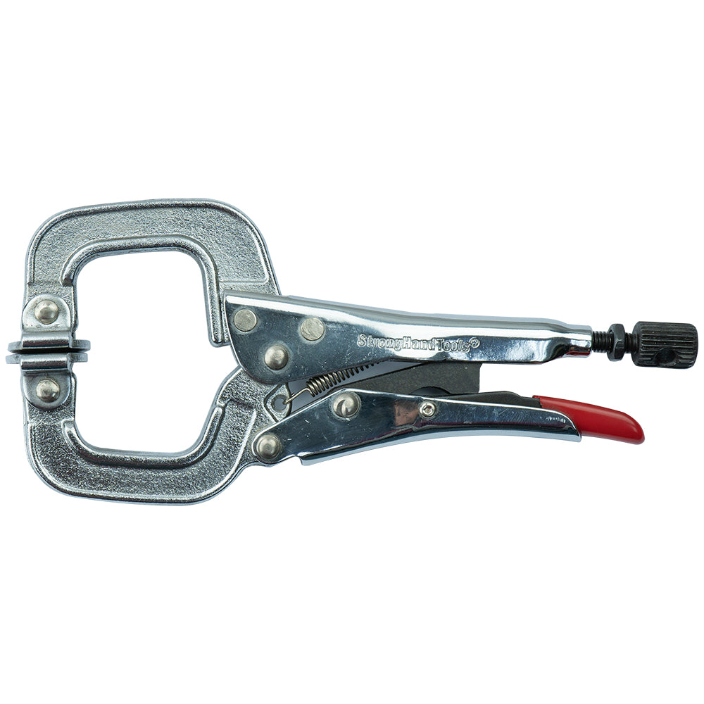Stronghand Locking C-Clamp Oal 165mm Swivel Pad