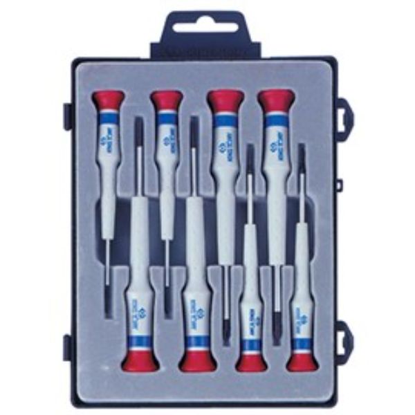 KING TONY 8PC PREC S/D SET PHL&SLOT 40mm