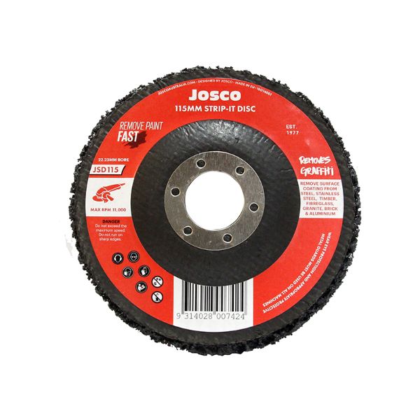 JOSCO Strip-It Disc 115x22 ** PKT 3**