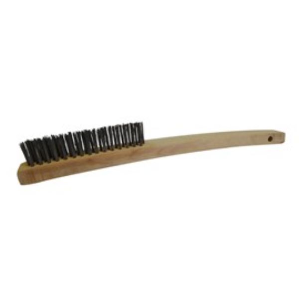 JOSCO Brush Hand 3R Stainless Converged Wood Long Handle