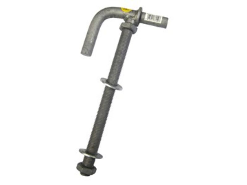 GARTNER 20MM x 425MM x 50MM GUDGEON LOCK THRU POST