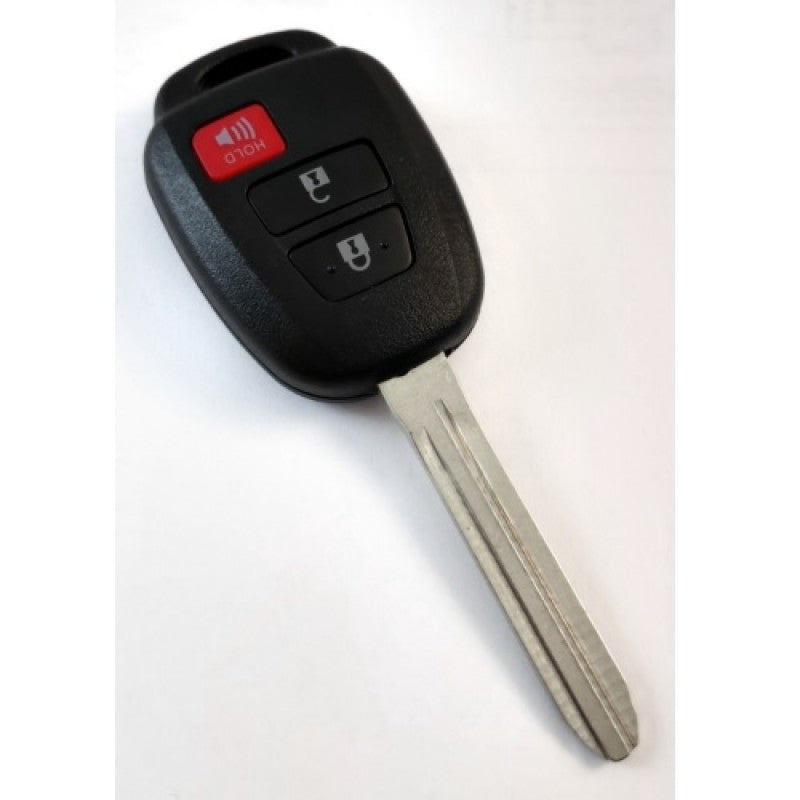 TOYOTA KLUGER 3 BUTTON COMPLETE REMOTE