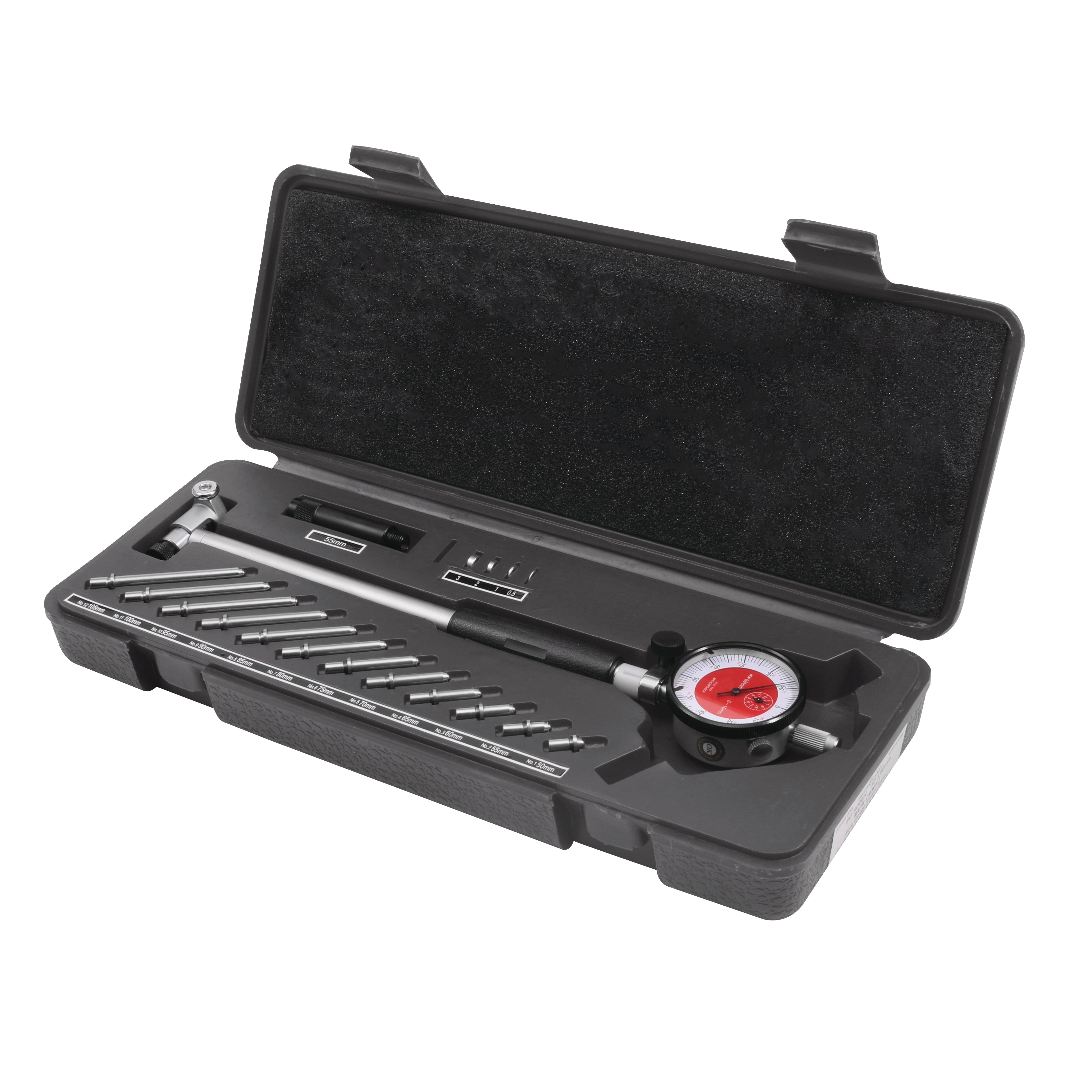 TOLEDO CYLINDER BORE GAUGE 50-160MM 18PC