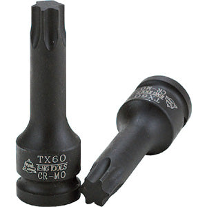 Teng 1/2in Dr. TX45 Impact Bit Socket DIN