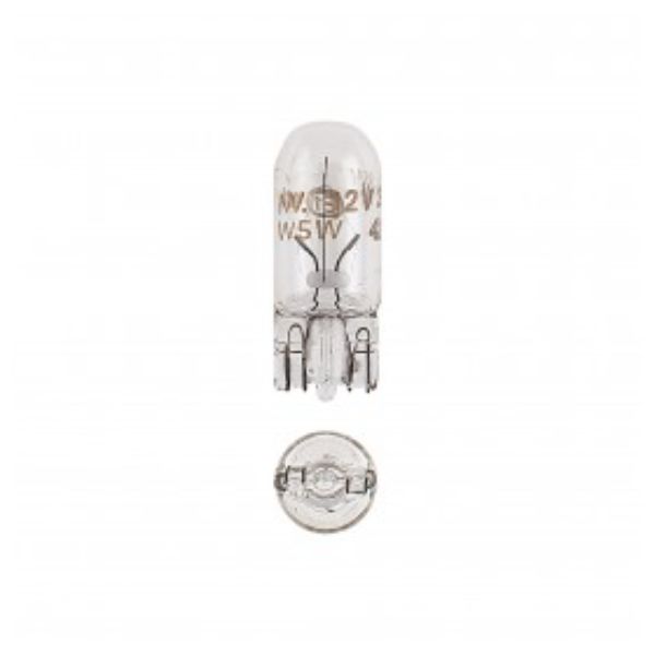 NARVA WEDGE GLOBE 12V 5W T-10mm