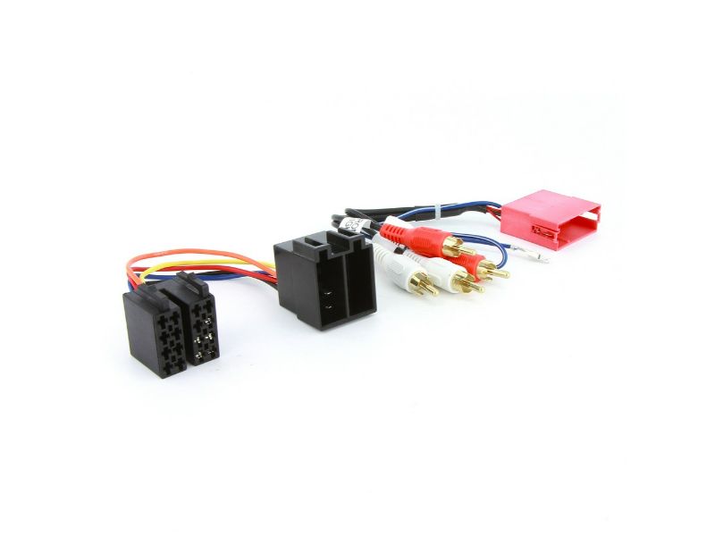 CAR STEREO HARNESS AUDI PORSCHE BOSE RCA FULLY AMPLIFIED