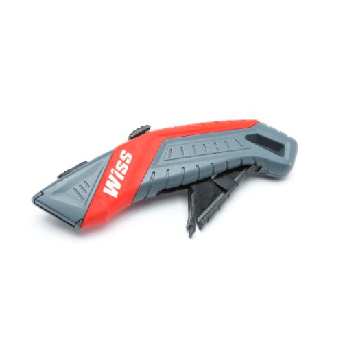 WISS UTILITY KNIFE,AUTO-RETRACTING
