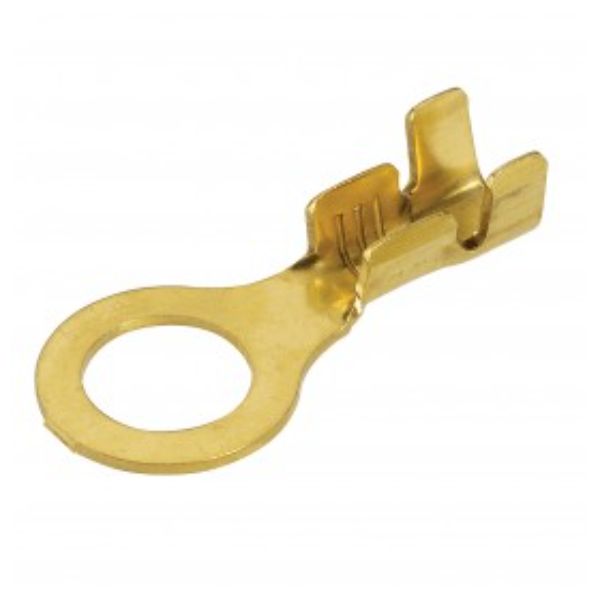 NARVA RING TERMINAL NON INSULATED 6.3mm