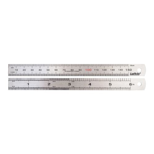 LUFKIN 150MM S/S RULER