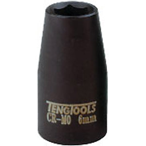 Teng 1/4in Dr. 7mm Impact Socket Din