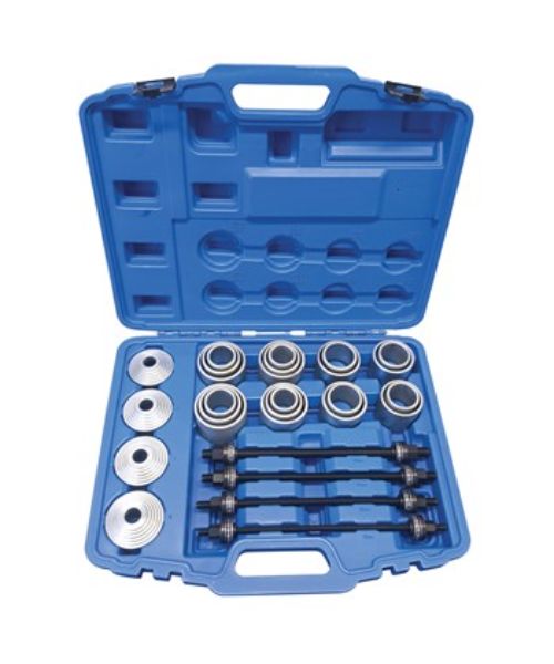 Wayco Press & Pull Kit 28 pce ID Range 34-72mm OD range 44-82mm ,W Step Plates and Spindle Threads