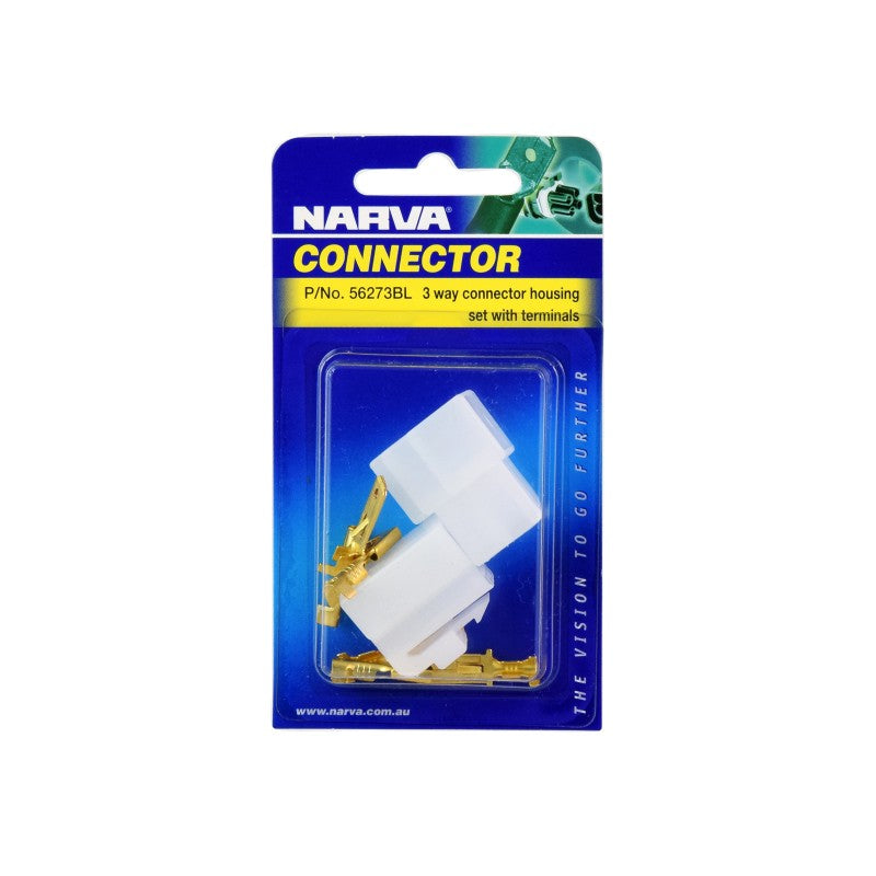 NARVA CONNECTOR Q/C MALE/FEMALE 3WAY