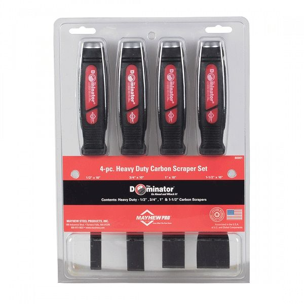 #4pc DOMINATOR HD CARB SCRAPER SET