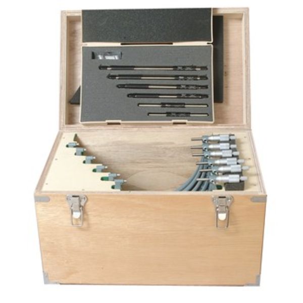 Mitutoyo Outside Micrometer Set 150-300mm x 0.01mm Individuals