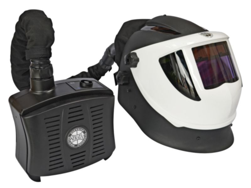 Auto Darkening Helmet, Shade 5-13 With Grinding Visor True Color XL Lense ,PRSL Filtration System And Comfort Harness