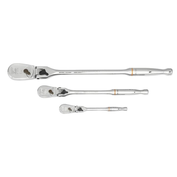 GEARWRENCH SET - 3PC 90 TOOTH FULL POLISH LFH RATCHET
