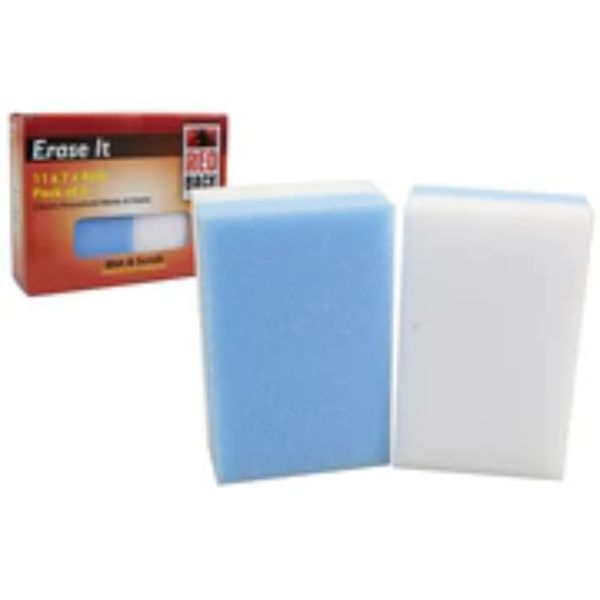 Erase It Sponge Twin Pack 23278 Redback