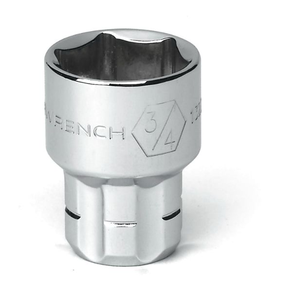 GEARWRENCH SKT VRTX 3/8DR 6PT 3/4