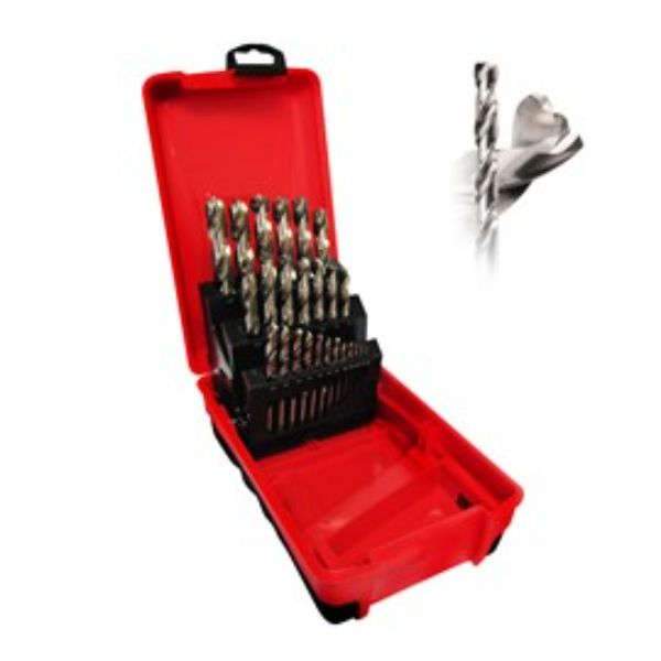 BORDO DELTA M2 DRILL SET 25PCE 1-13mm