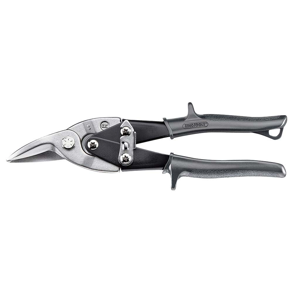 Teng 10in High Leverage Tin Snip - Straight/Right