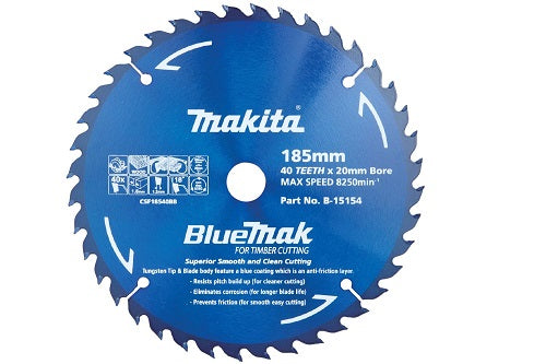 Makita BLUEMAK SAW BLADE 165mmx20x20T