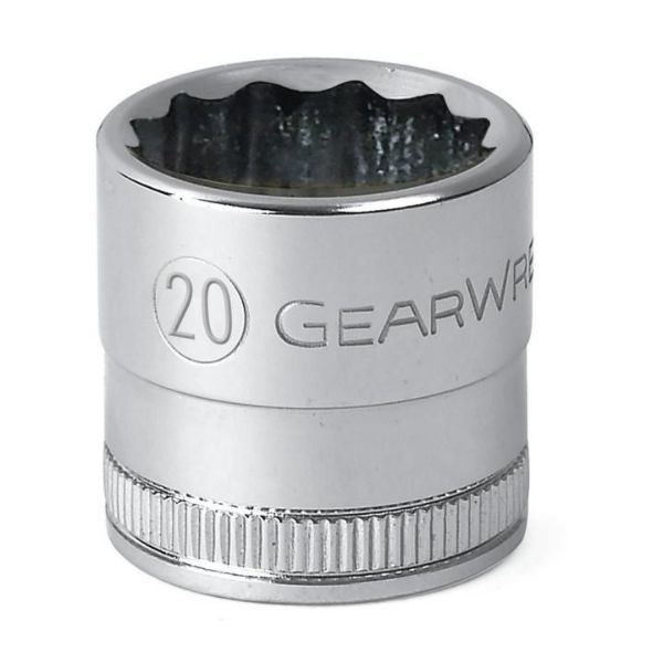 GEARWRENCH SKT STD 1/2DR 12PT 12MM