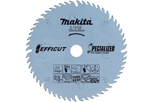 Makita EFFICUT 165mm 56T Fluorine Coated Blade