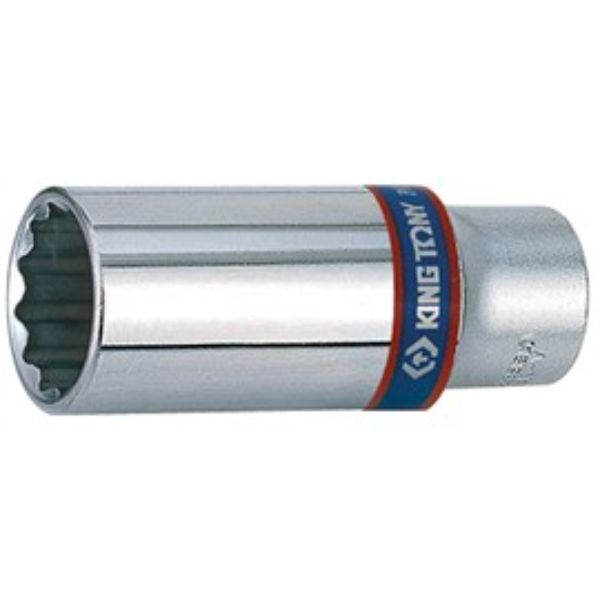 KING TONY 3/8DR-17MM DEEP 12pt SOCKET HANG SELL DISPLAY