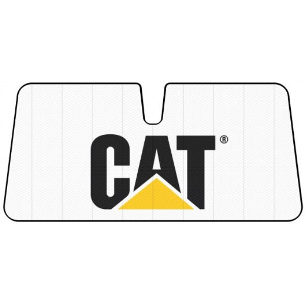 CAT FRONT SUNSHADE LOGO WHITE