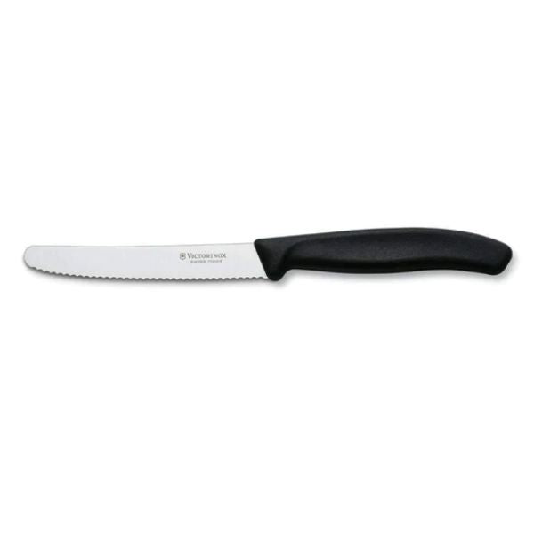 Tomato & Sausage Knife 6.7833 - 11Cm Black Handle Victorinox