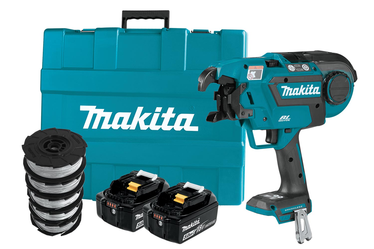 Makita 18V BL REBAR TIER w/case 5Ah