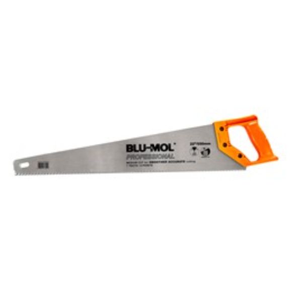 BLU-MOL FINE TOOTH HAND SAW 550mm 22in