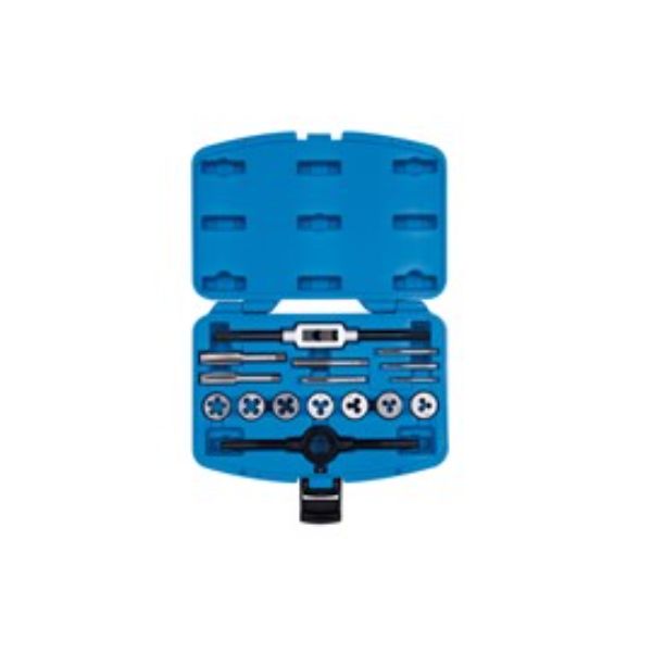 KING TONY TAP & DIE SET 16 PCE