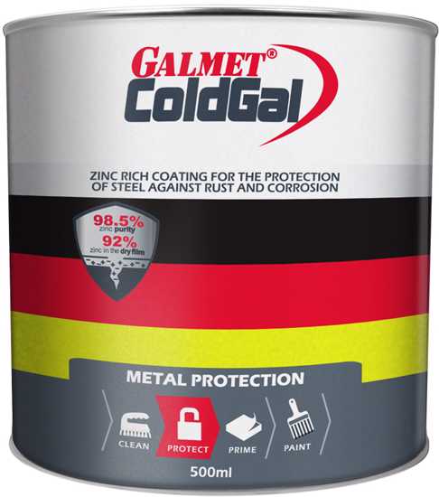 Galmet Cold Galvanising Paint 500ml
