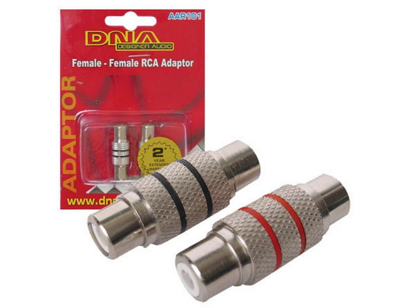 FEMALE TO FEMALE RCA ADAPTOR