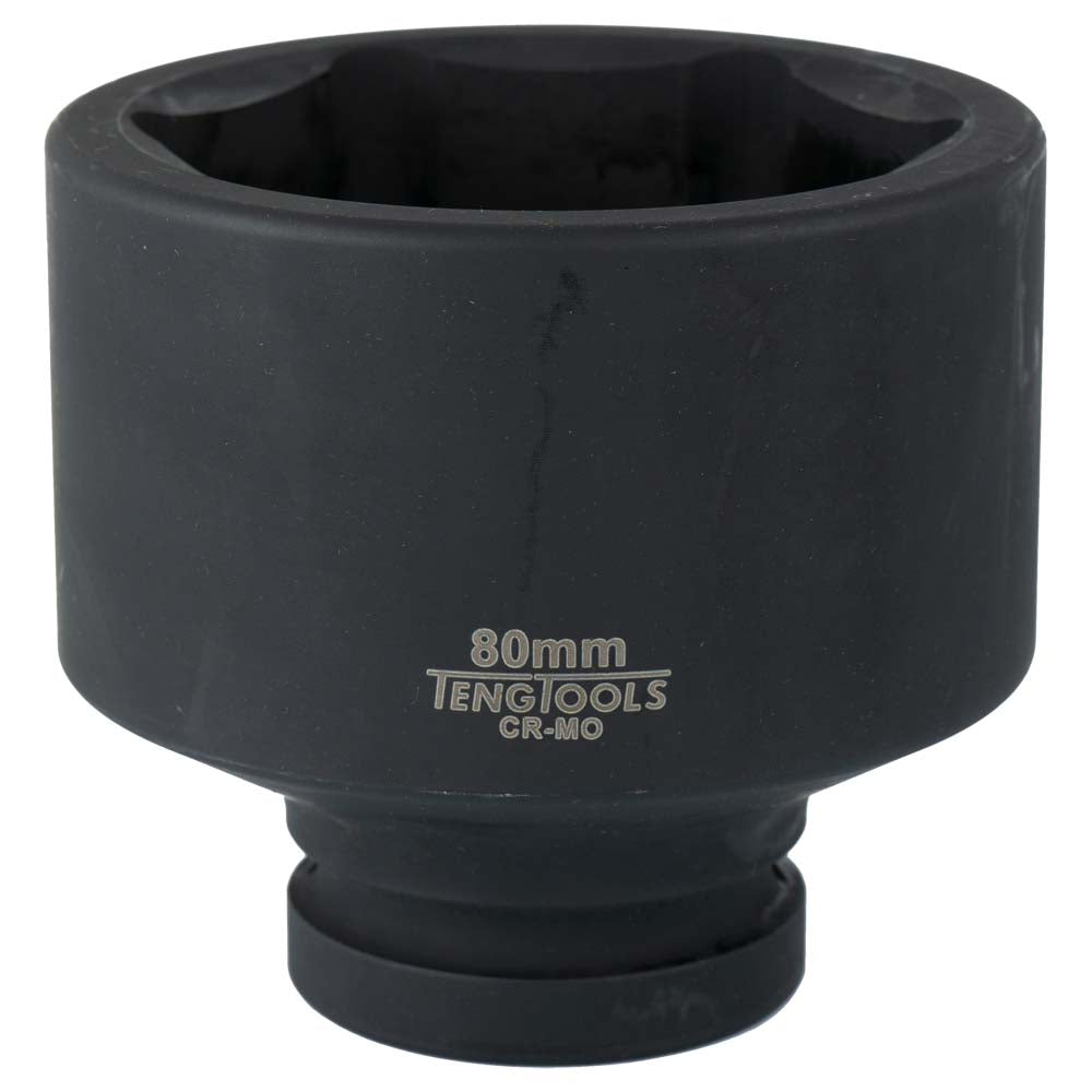 Teng 1in Dr. Impact Socket 80mm Din