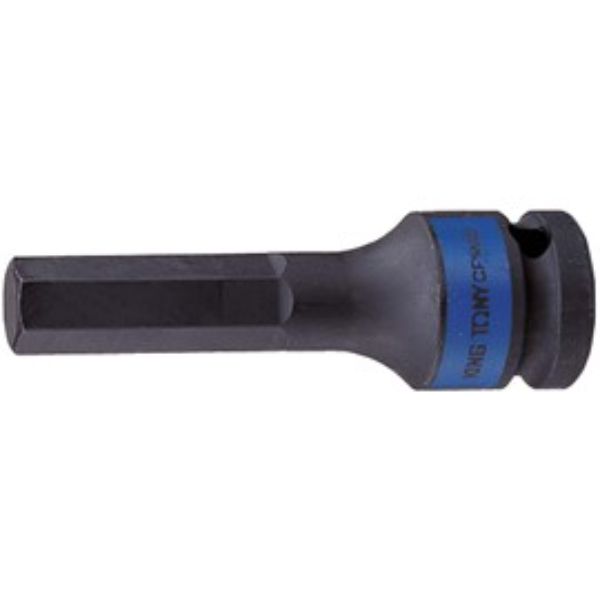 KING TONY 1/2DR 7x80mm HEX IMPACT socket HANG SELL DISPLAY
