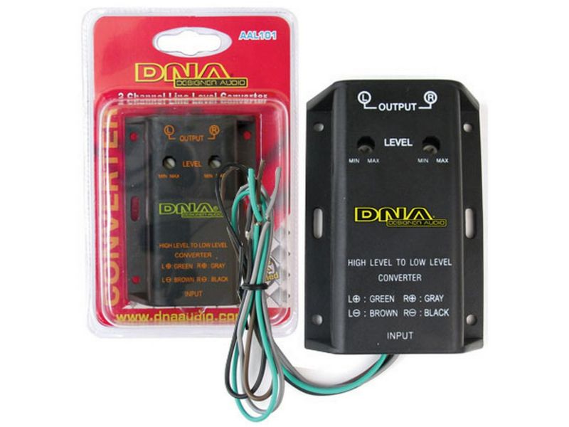 LINE OUT CONVERTER AJUSTABLE LEVEL