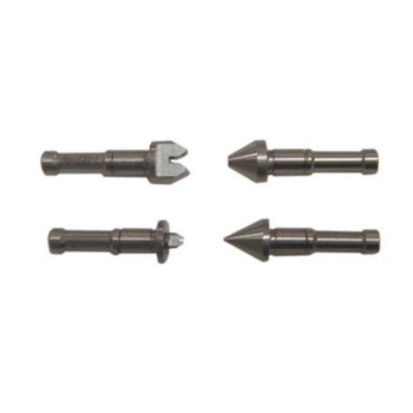 Mitutoyo Anvil and Spindle Tip Set 60 Deg 0.4mm-7mm / 64-3.5 TPI