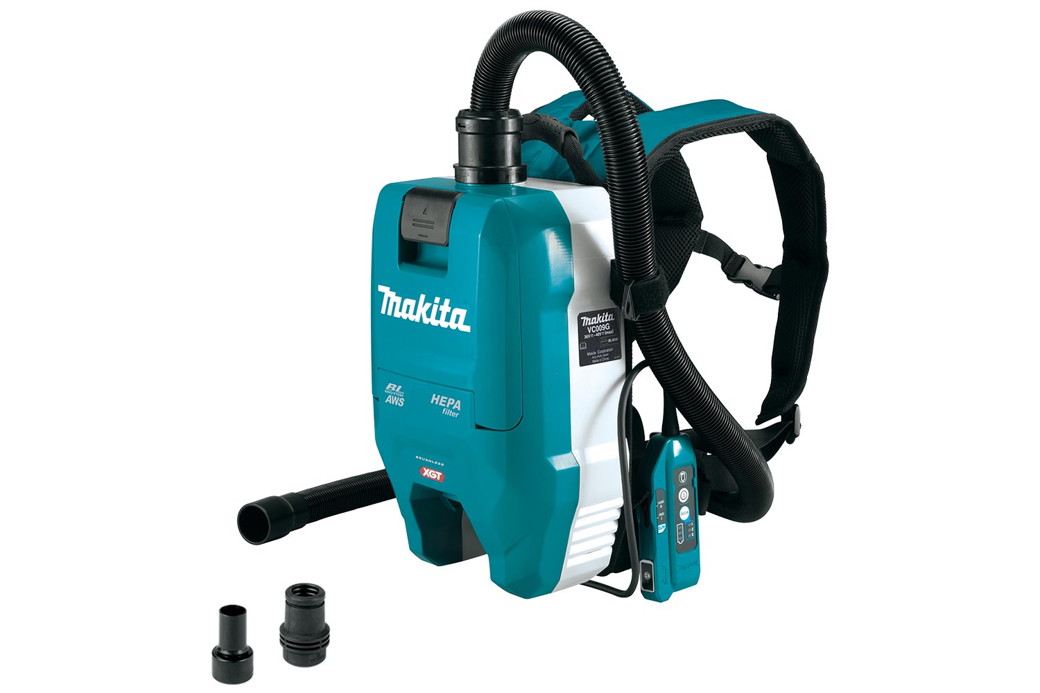 Makita 40Vmax XGT Brushless AWS Backpack Vacuum Skin only