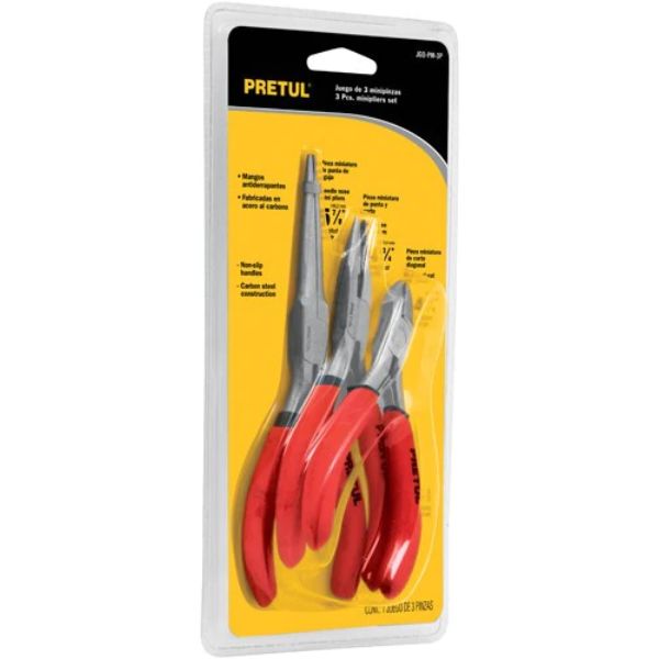 Plier Set Inminiin5 Pce Clam Pack 125mm Clam Pack 125mm