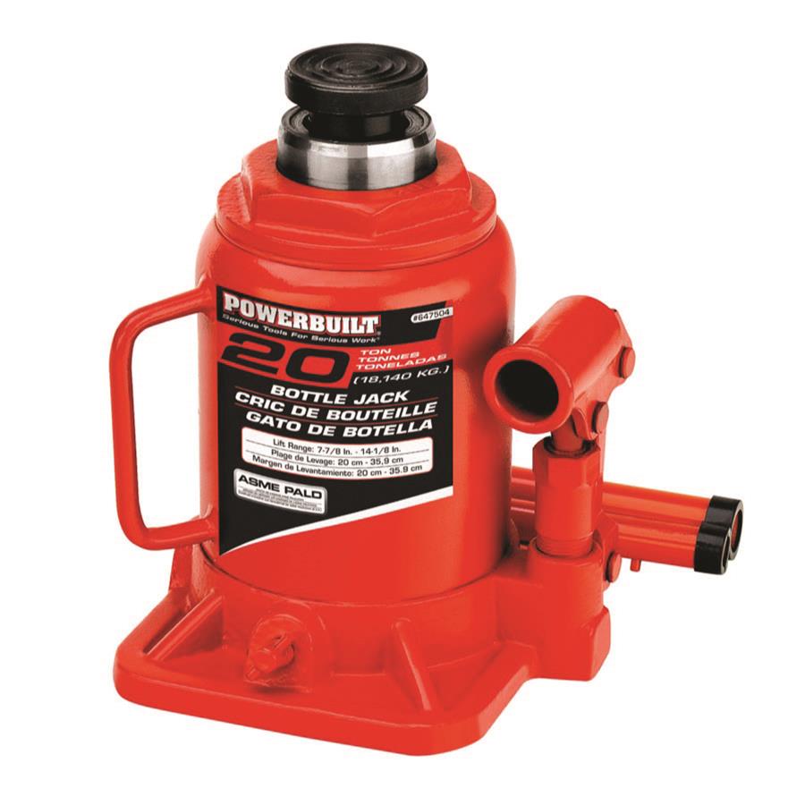 Hydraulic Bottle Jack 20 Ton Shorty