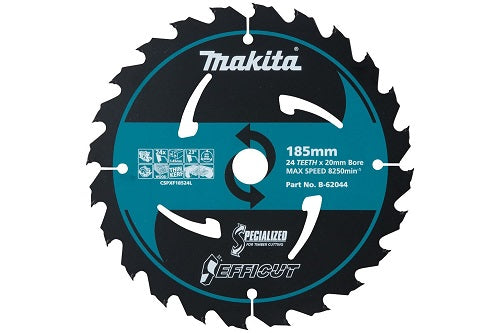 Makita Efficut 185X45T Wood