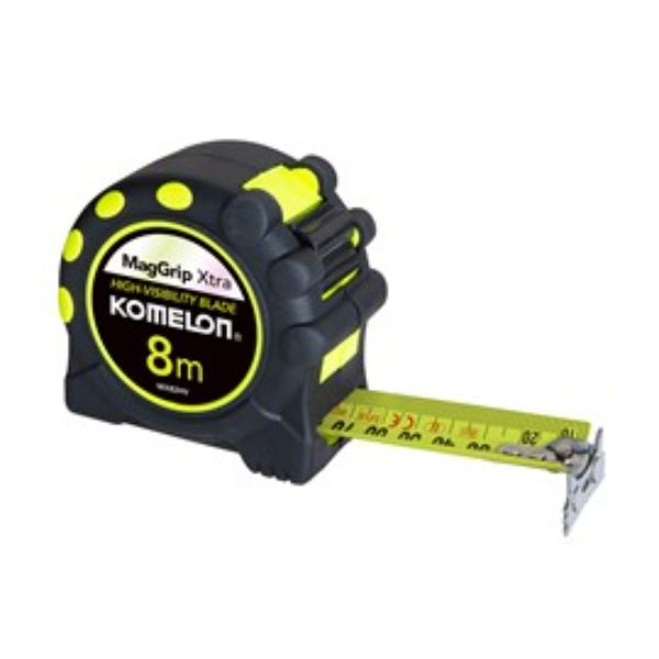KOMELON 8MX32MM MAGGRIP XTRA MAG TIP HIGH VIZ POCKET TAPE
