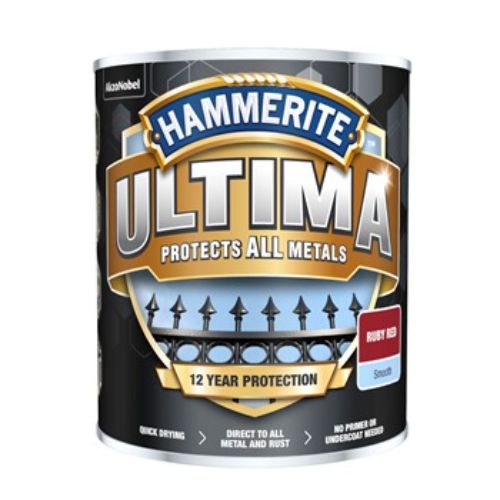 Ultima Metal Smooth Paint - Red