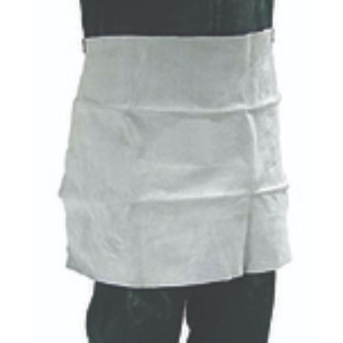 Half length leather welding apron