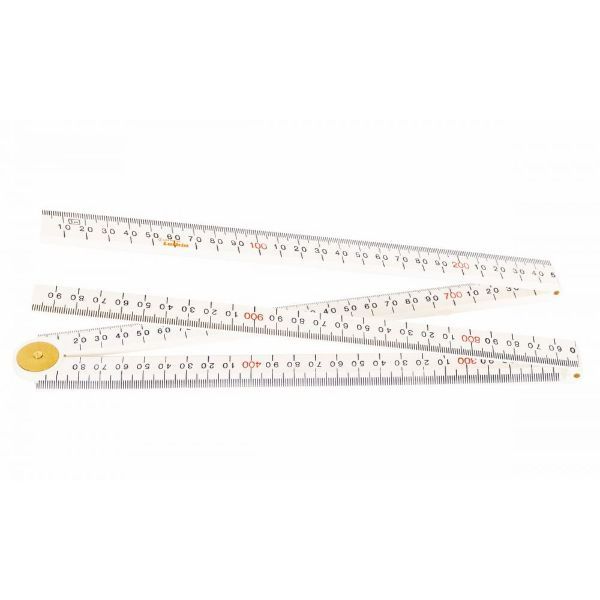 CRESCENT LUFKIN 1m Bevelled Edge Folding Rule