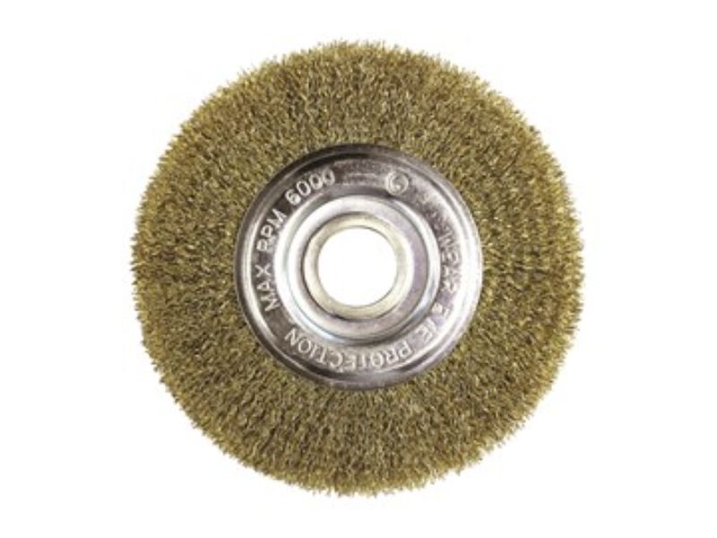 JOSCO Brush Wheel CR 150x12xMB 0.30 Brass Coated